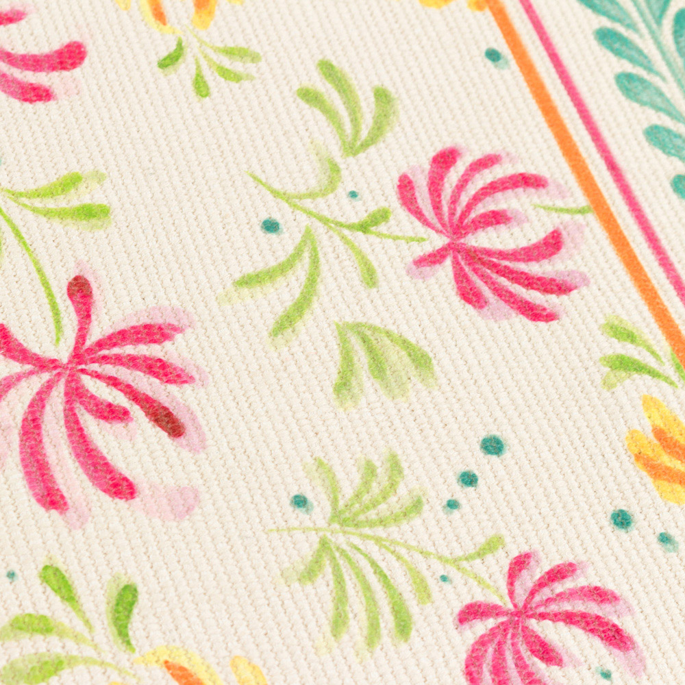 furn. Honeysuckle Multicolour Table Runner 180 x 35cm Image 4