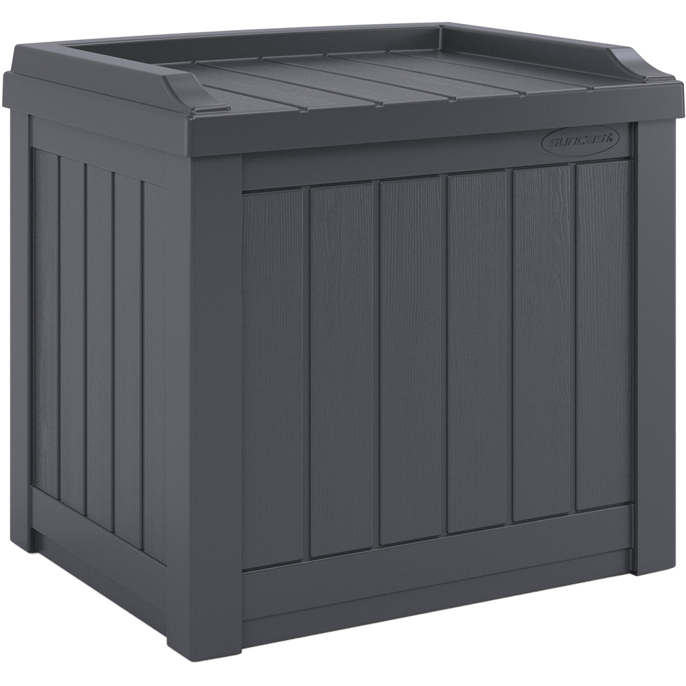 Suncast Florida 83L Cyberspace Grey Storage Box Image 1