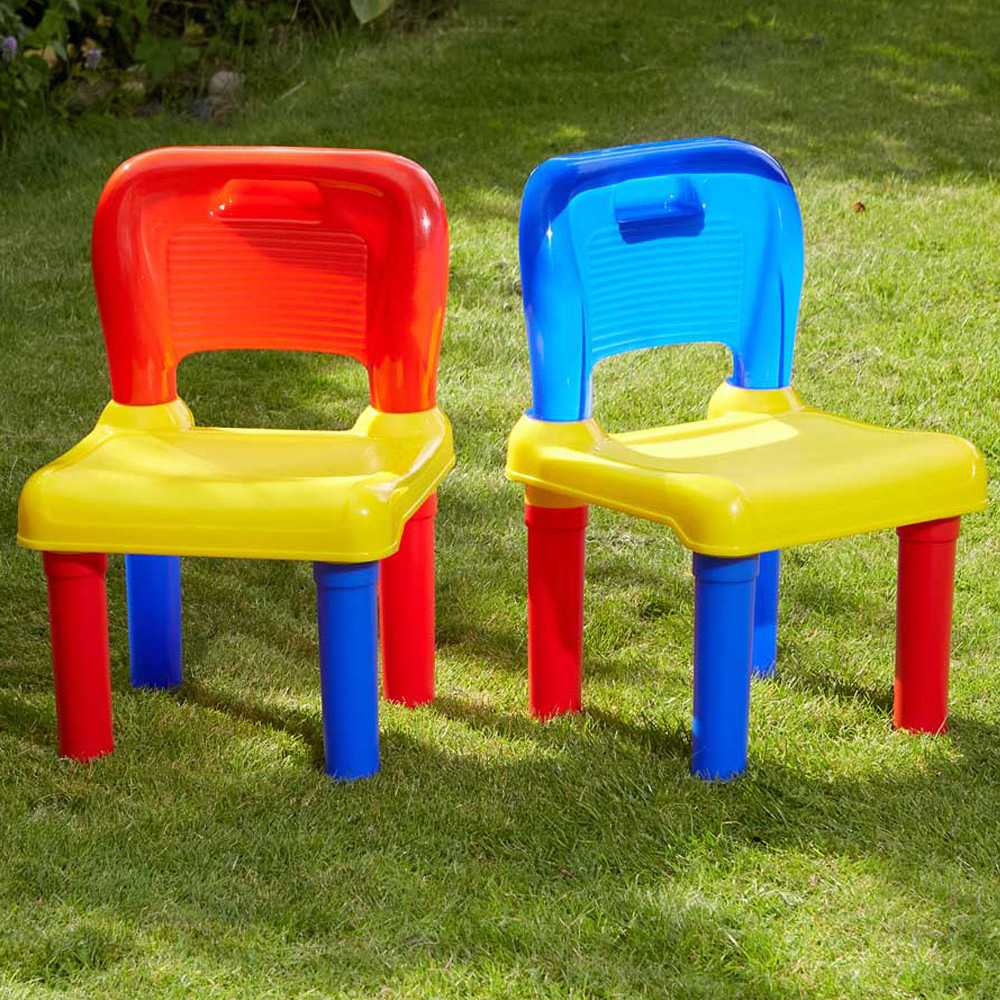 Liberty House Toys Kids Multicoloured 2 Chairs Set Image 1