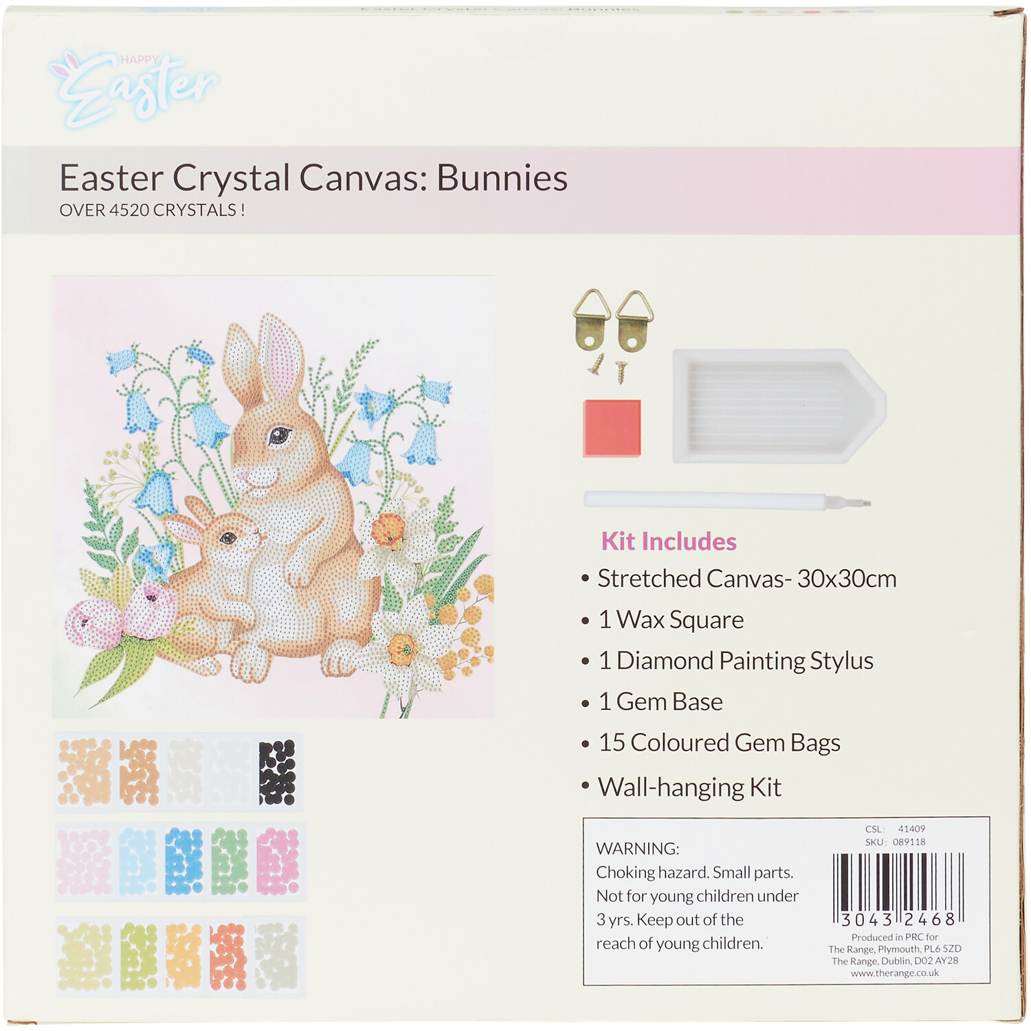 Easter Make Your Own Crystal Canvas Kit Image 2