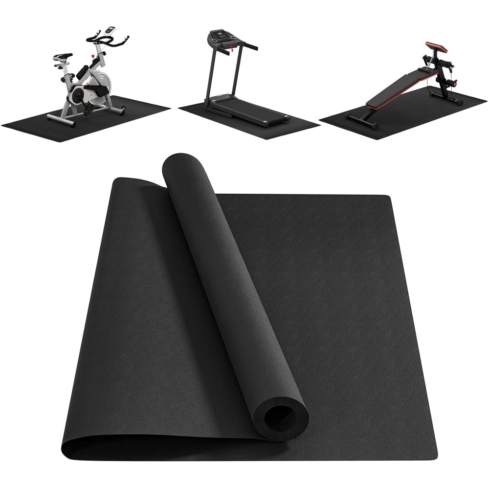 HOMCOM Thick Anti Slip Gym Equipment Mat 200 x 100cm Image 3