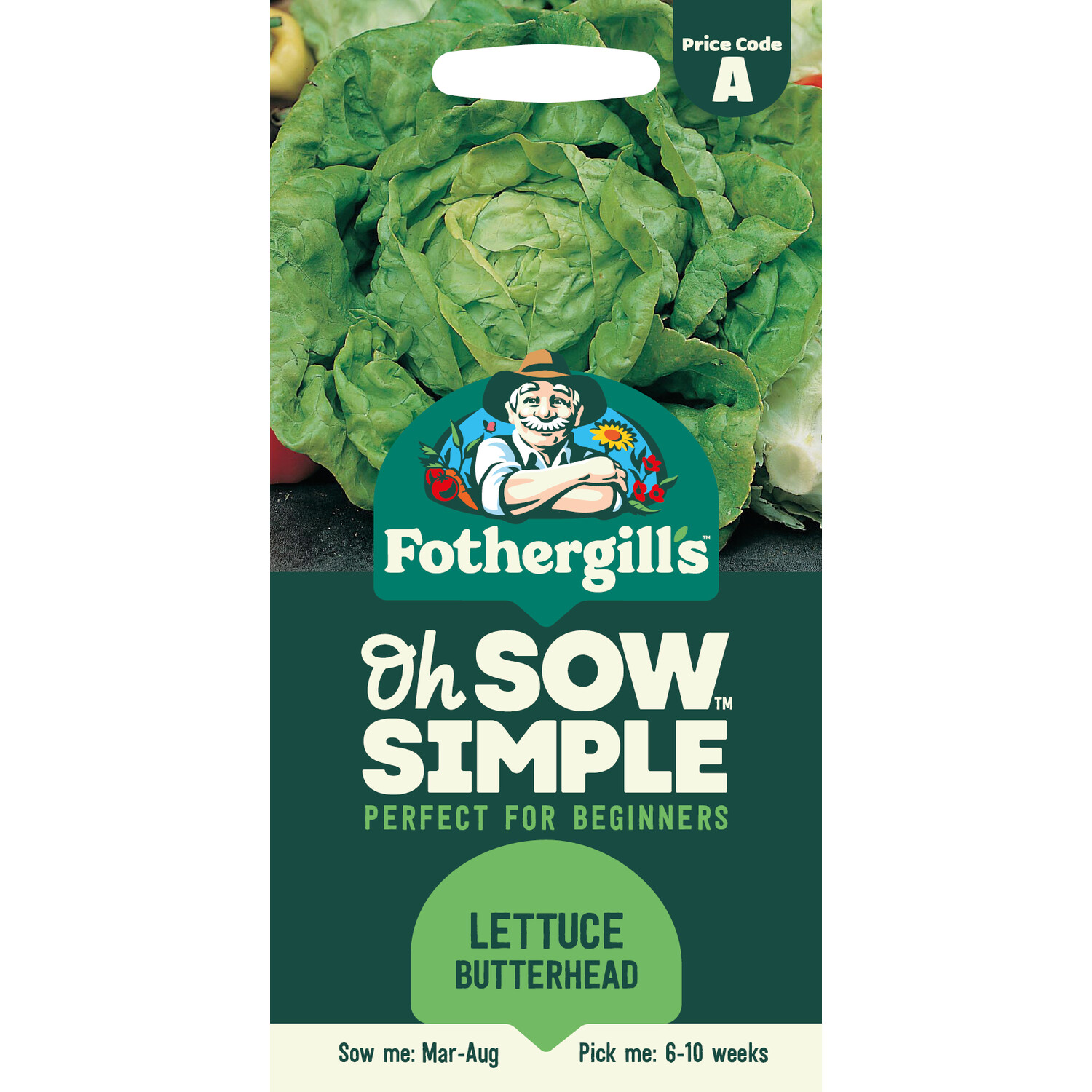Lettuce Butterhead Seeds Image 1