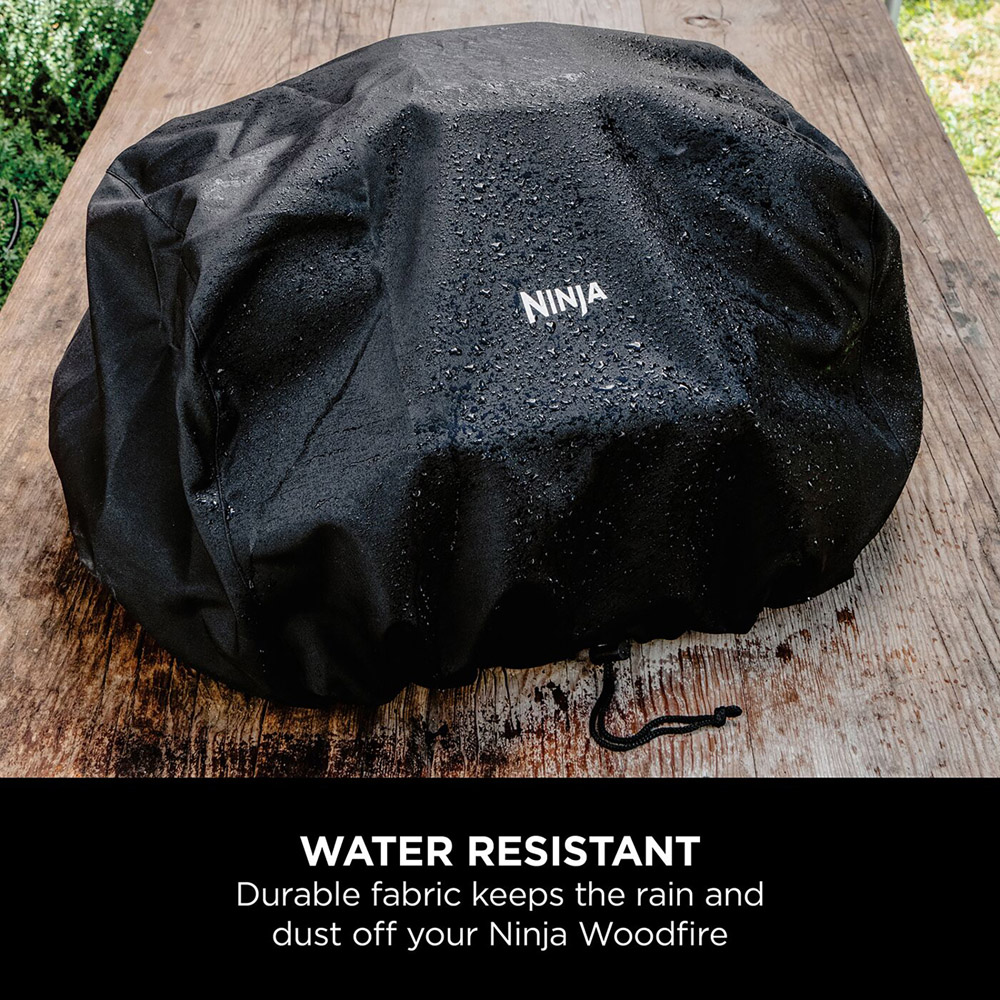 Ninja Woodfire Black Waterproof Electric BBQ Grill Cover Image 2