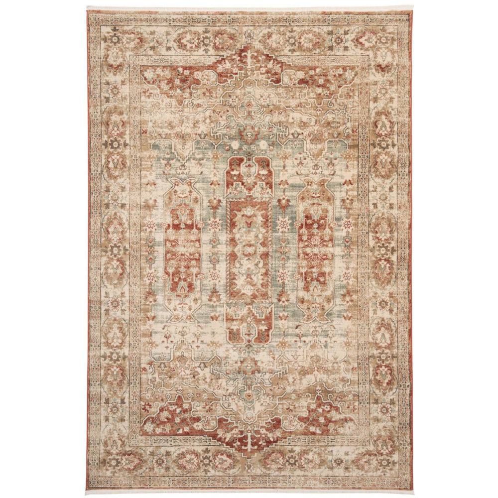 Kukoon Mona Selma Cream Vintage Plush Rug 240 x 330cm Image 2