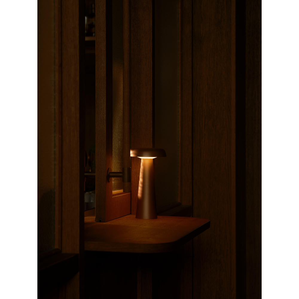 Nordlux Arcello Burnished Brass Portable Table Lamp Image 8