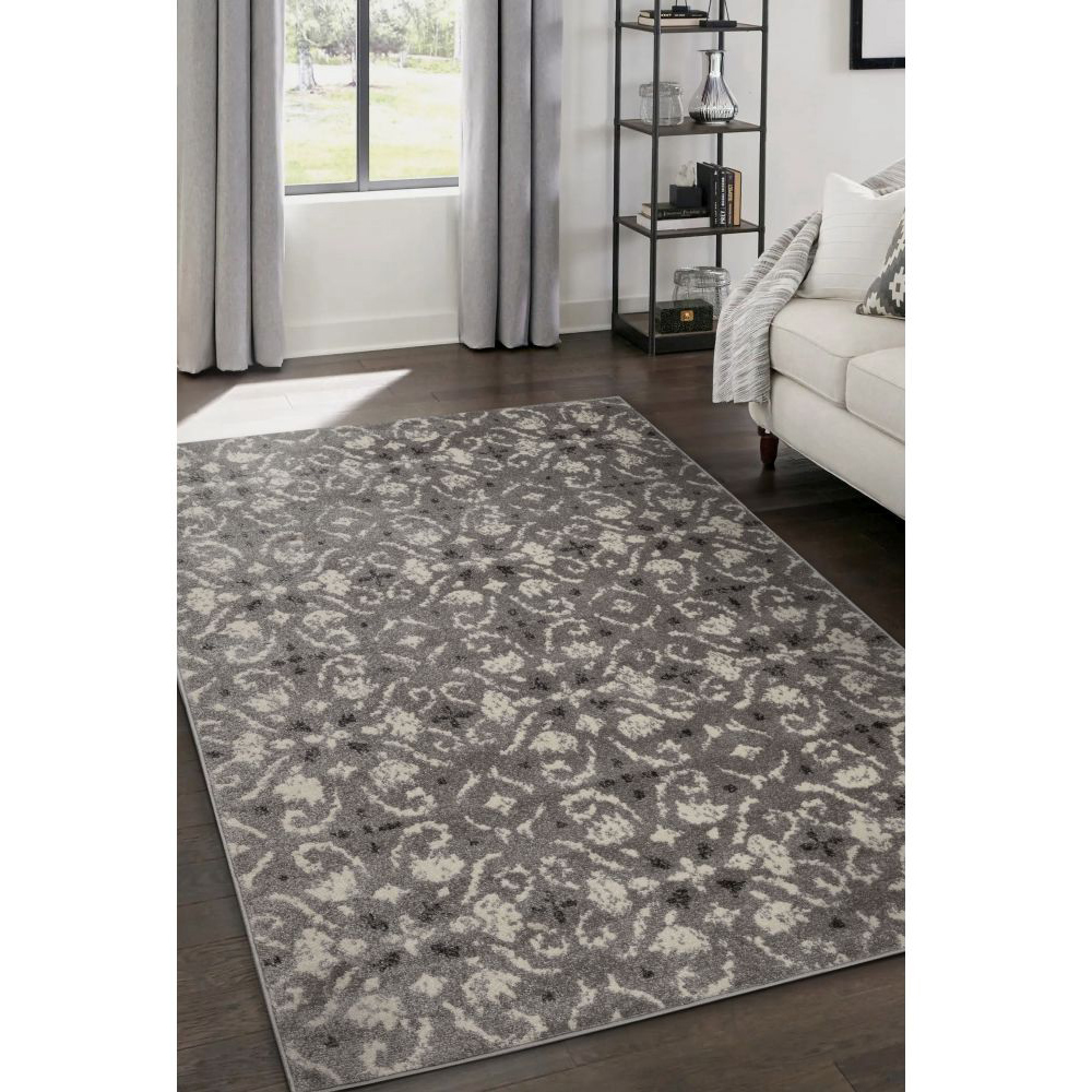 Homemaker Echo Tile Grey Rug 160 x 230cm Image 5