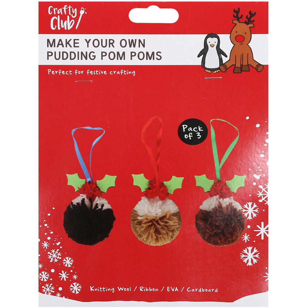 Crafty Club Make Your Own Pudding Pom Poms Image