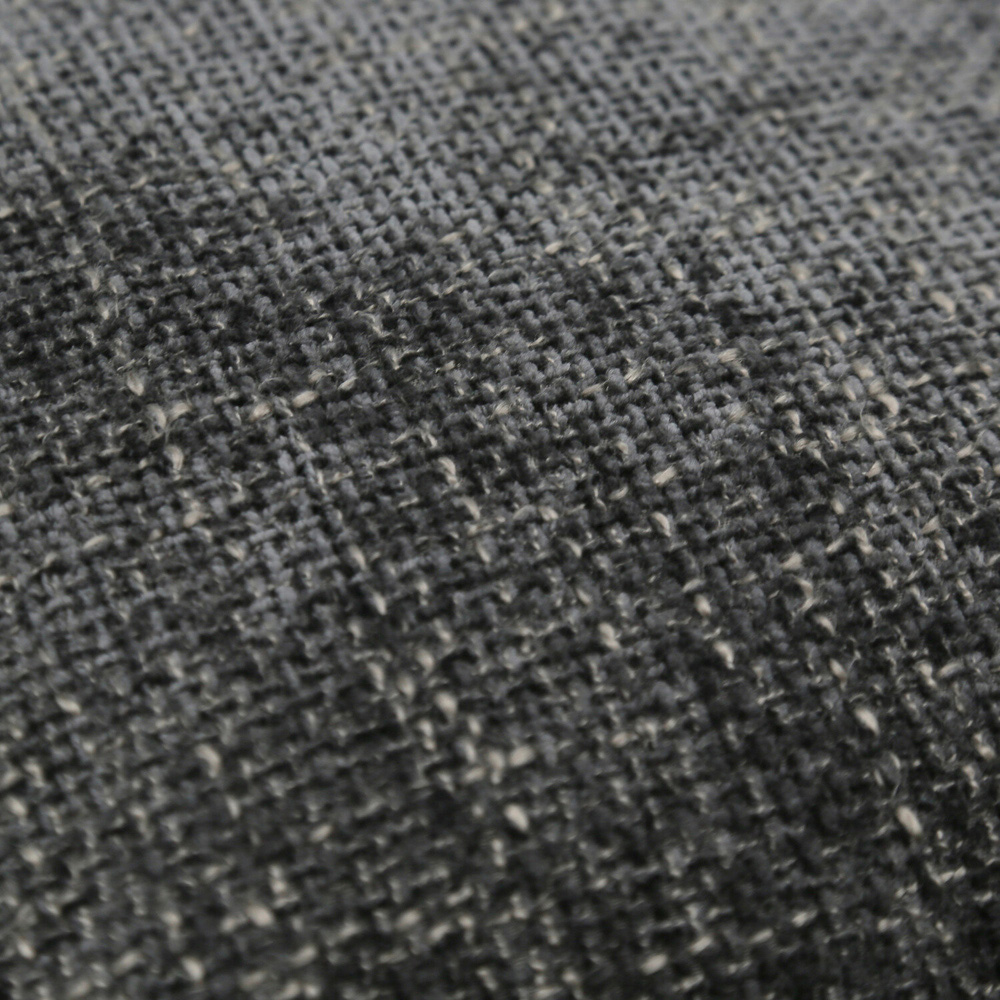 Modern Chenille Boucle Cushion Charcoal Image 5