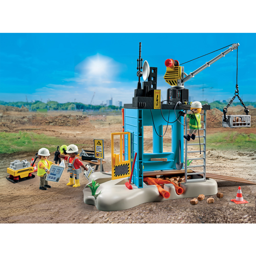 Playmobil Construction Site Playset Image 4