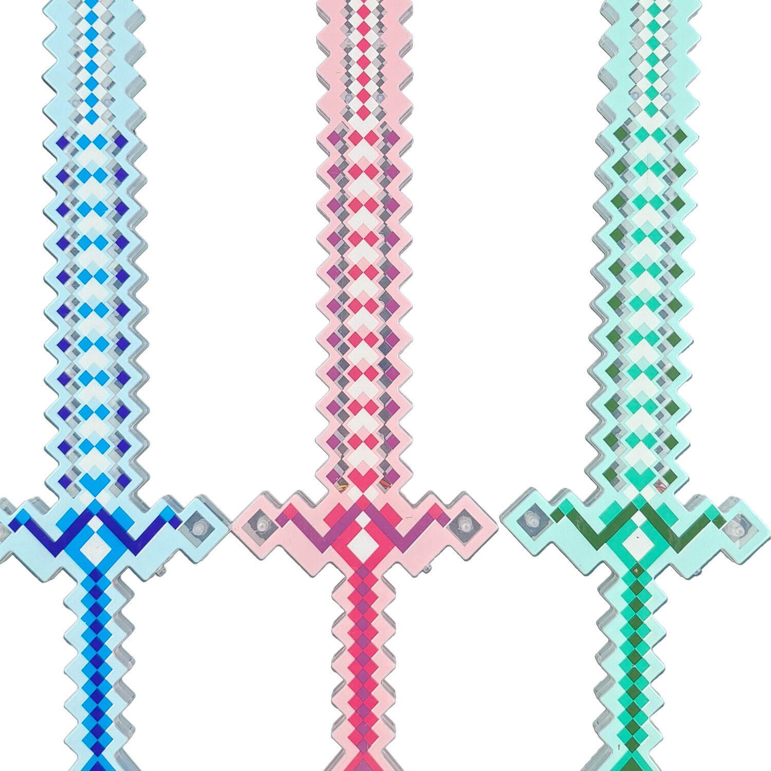 LED Pixel Sword with Sound - Blue, Pink or Green Image 5