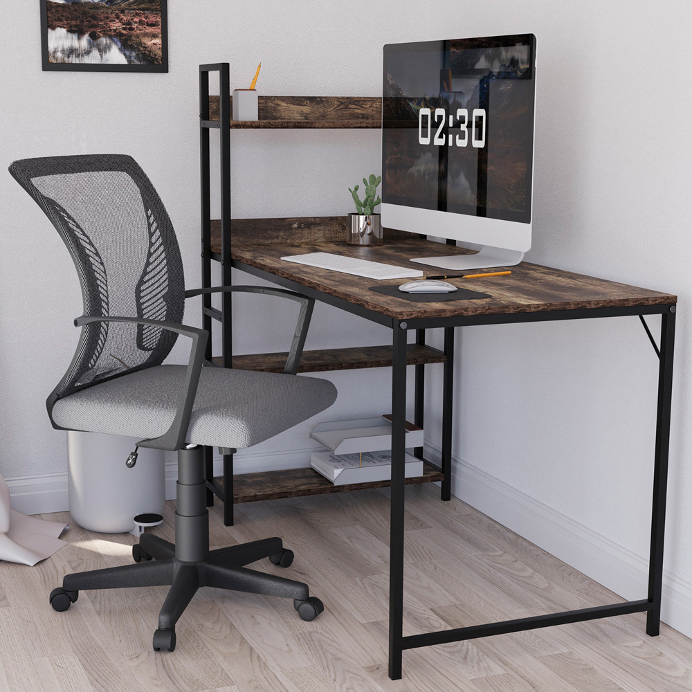 Vida Designs Airdrie Grey Mesh Office Chair Image 3