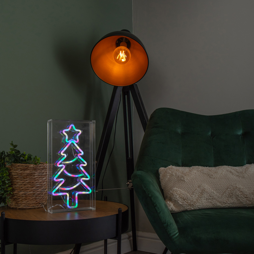Samuel Alexander RGB LED Neon Flex Christmas Tree 30cm Image 8