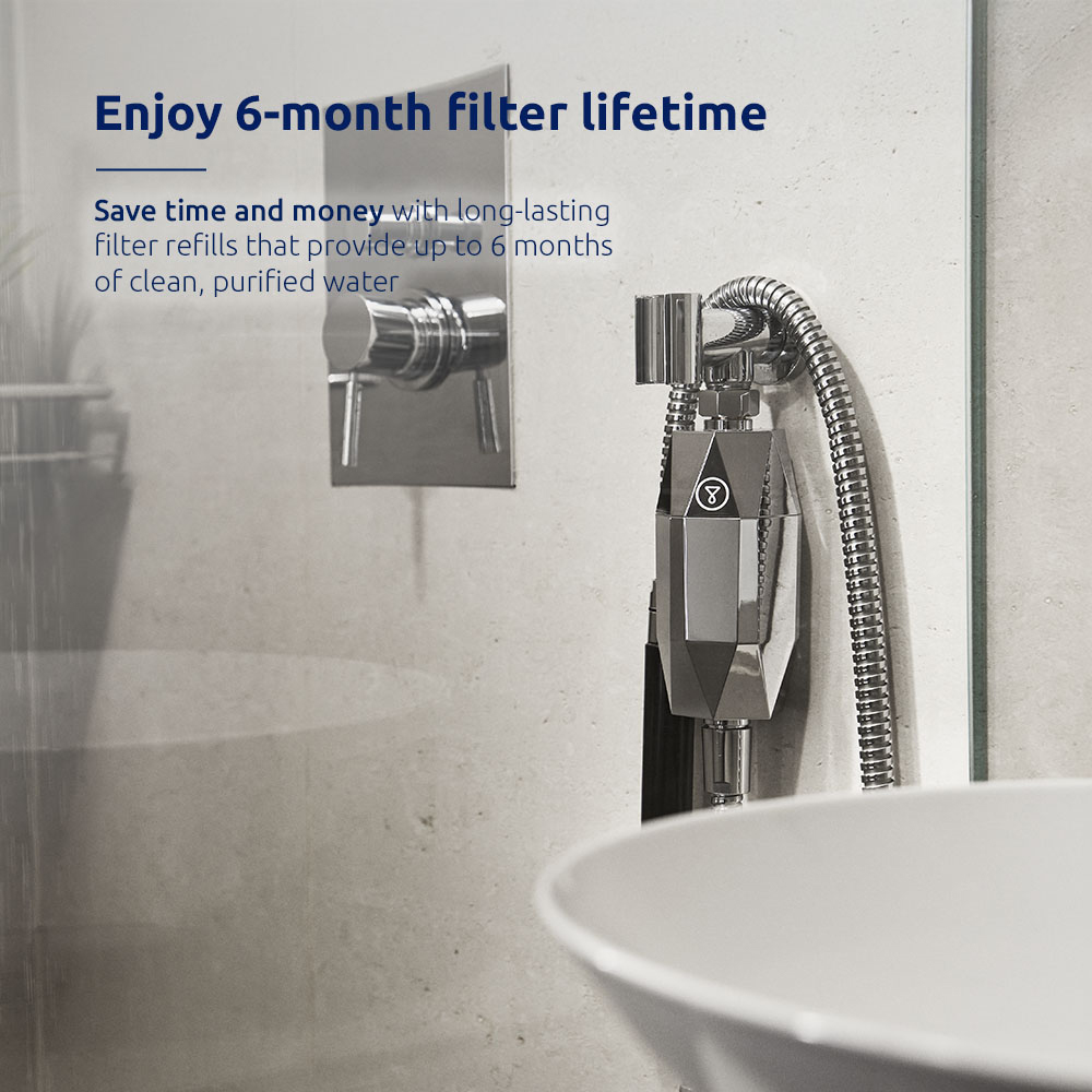 Tappwater ShowerPro TSC-N101 Diamond Shower Water Filter Starter Pack Image 4