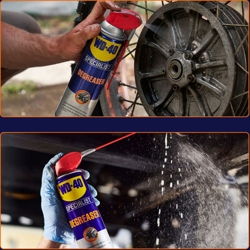 WD-40 Specialist Professional Strength Heavy Duty Degreaser Spray 500ml Image 2