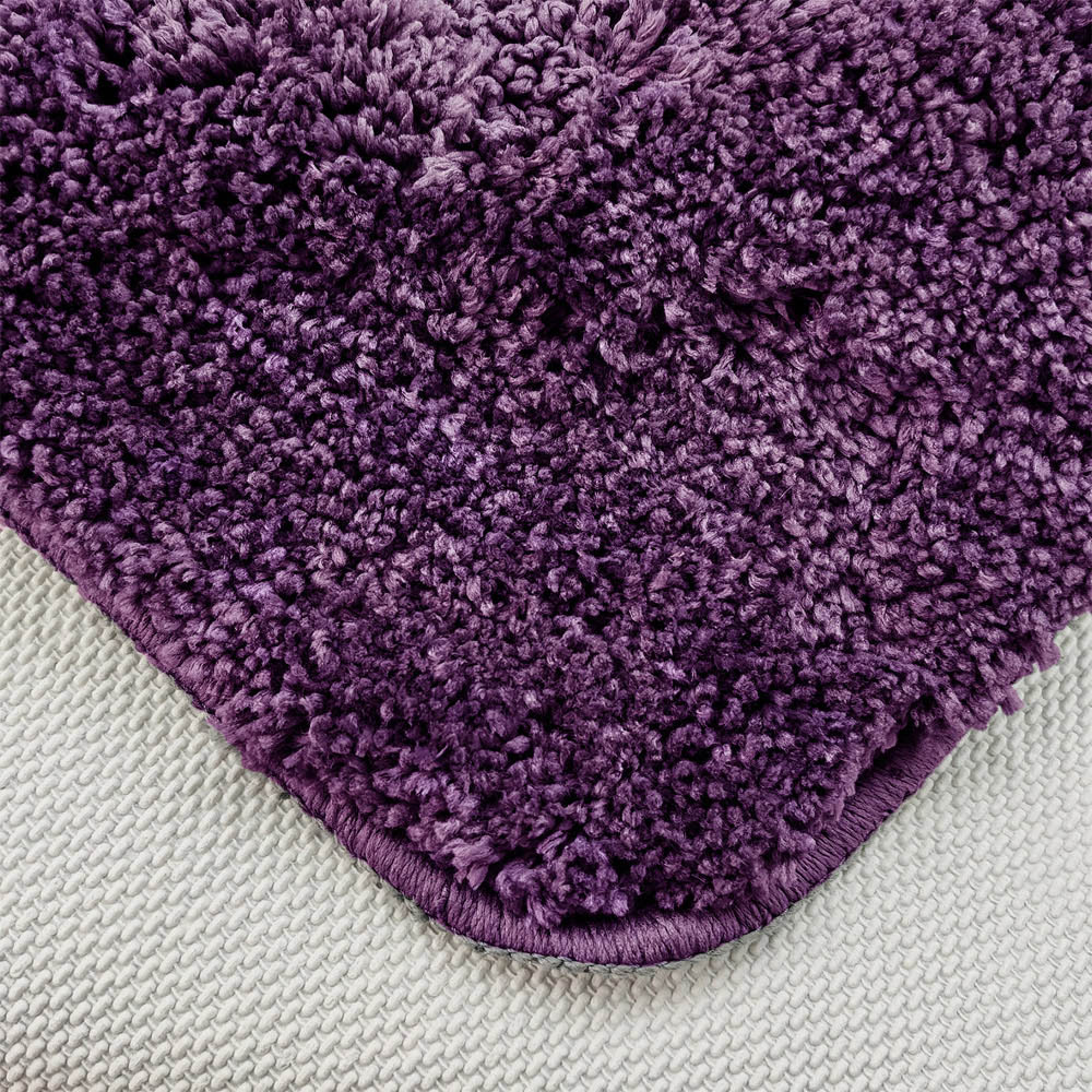 Velosso Cobla Purple Bath Mat Set Image 3