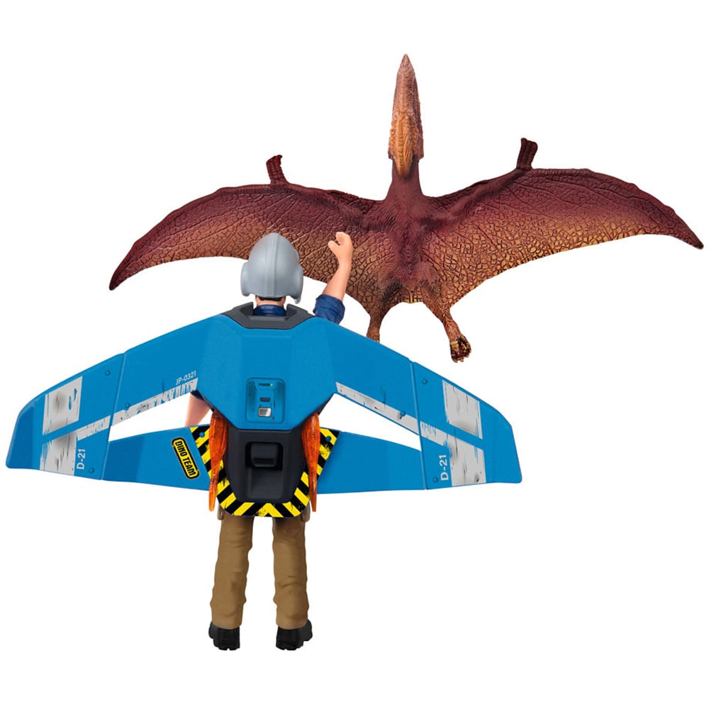 Schleich Dinosaur Jetpack Chase Unisex Toy Figure Set Image 2