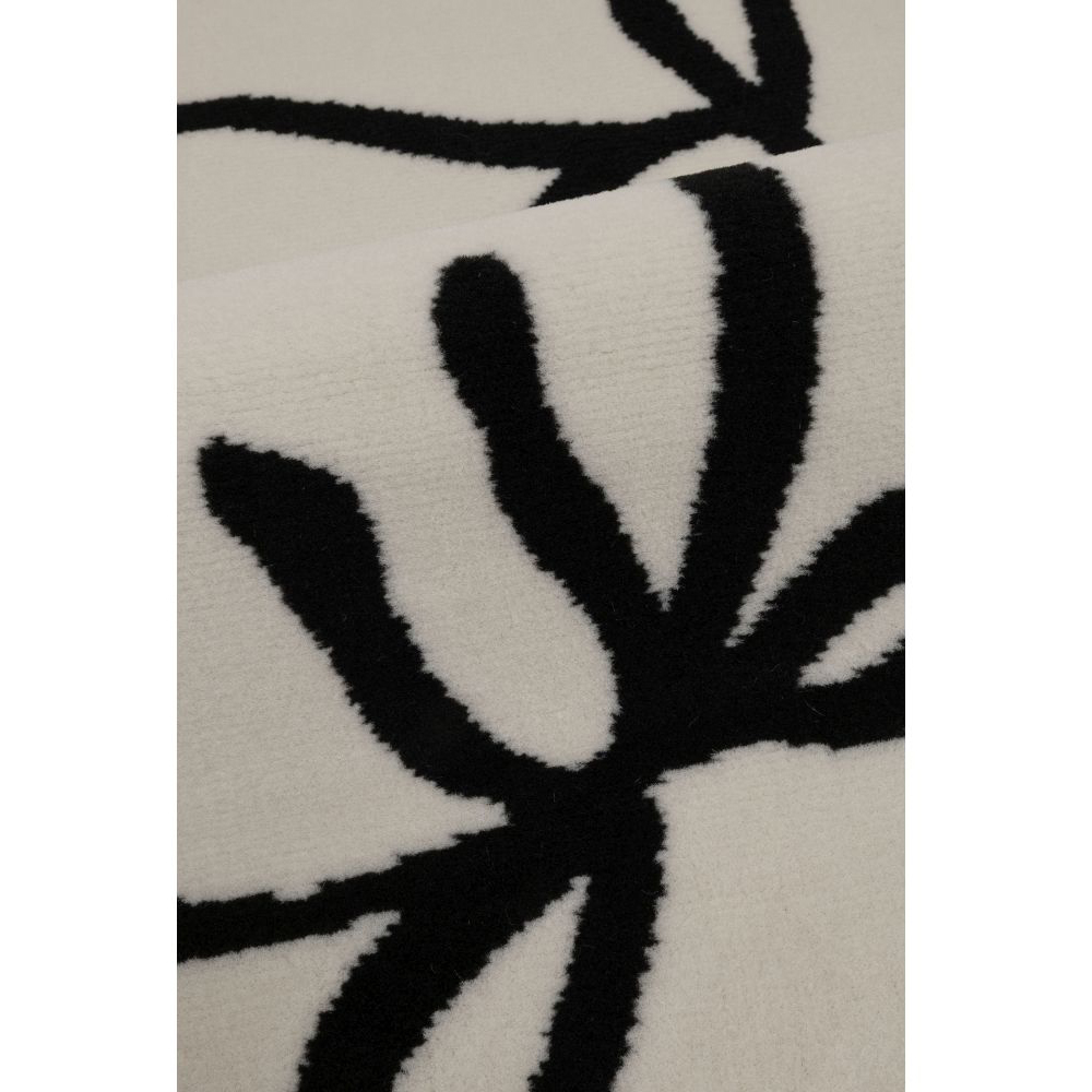 Homemaker Maestro Monochrome Bow Border Rug 160 x 230cm Image 3
