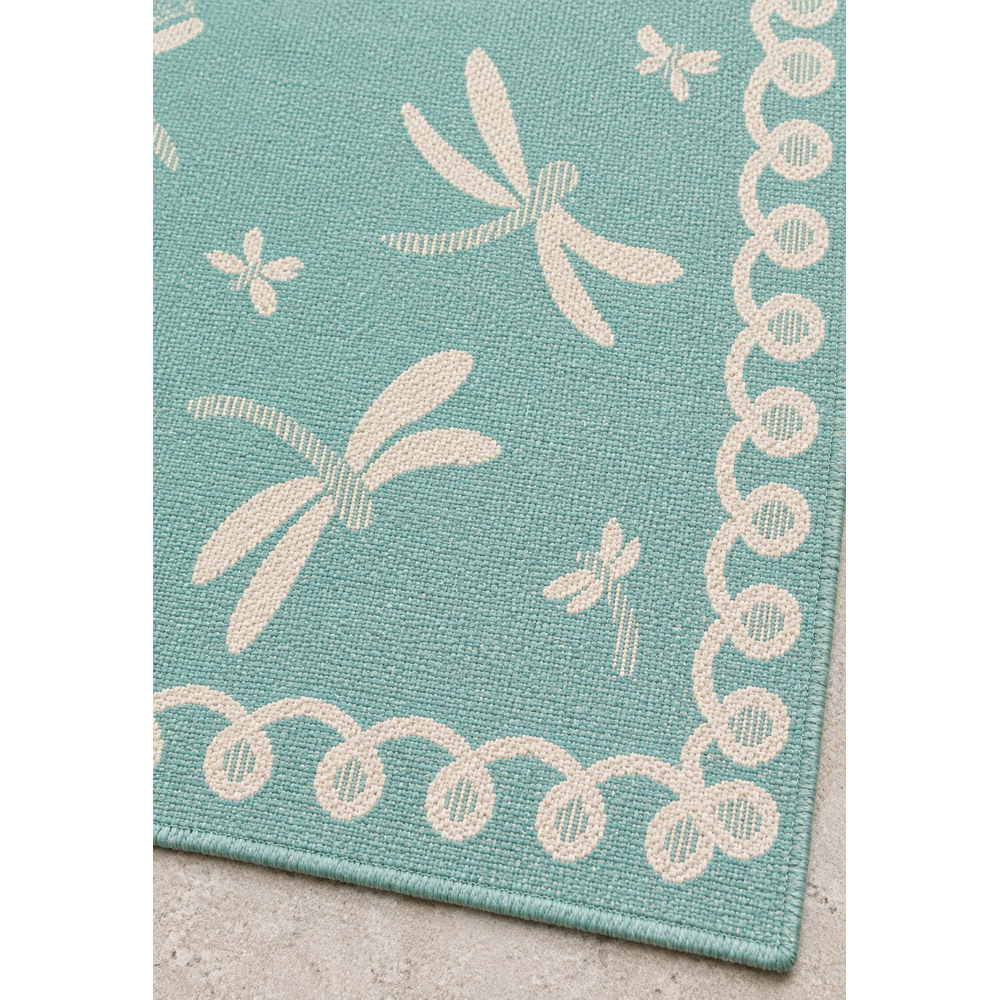 Portland Rugstyle Aqua Dragonfly Rug 240 x 340cm Image 3