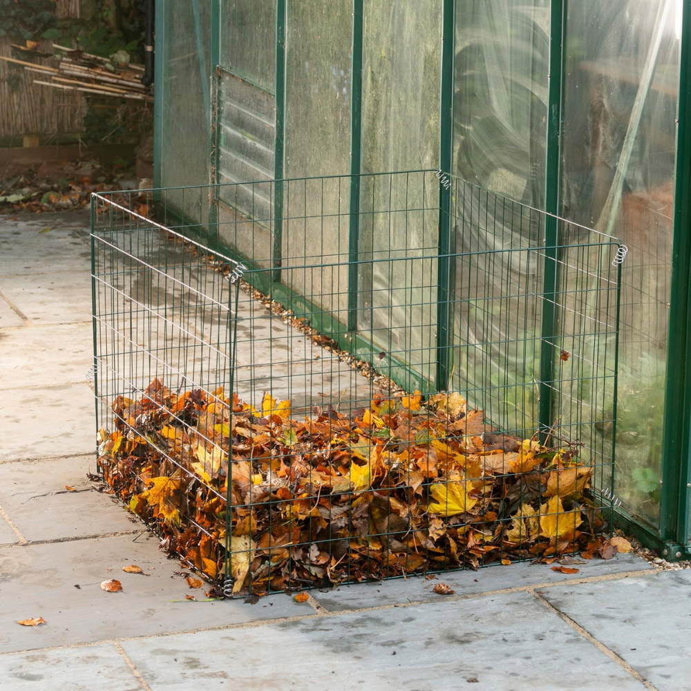 Garden Gear Metal Wire Compost Bin 90 x 90 x 70cm 2 Pack Image 2
