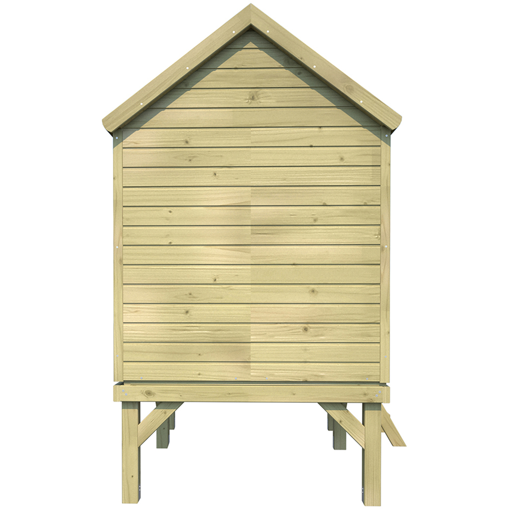 Soulet Winny 6 x 5ft Kids Wooden Platform Playhouse with Veranda Image 5