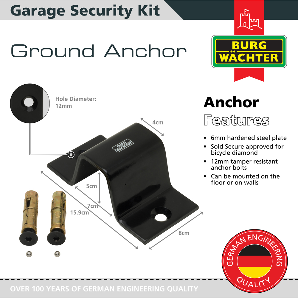 Burg-Wachter Garage Security Kit Image 5
