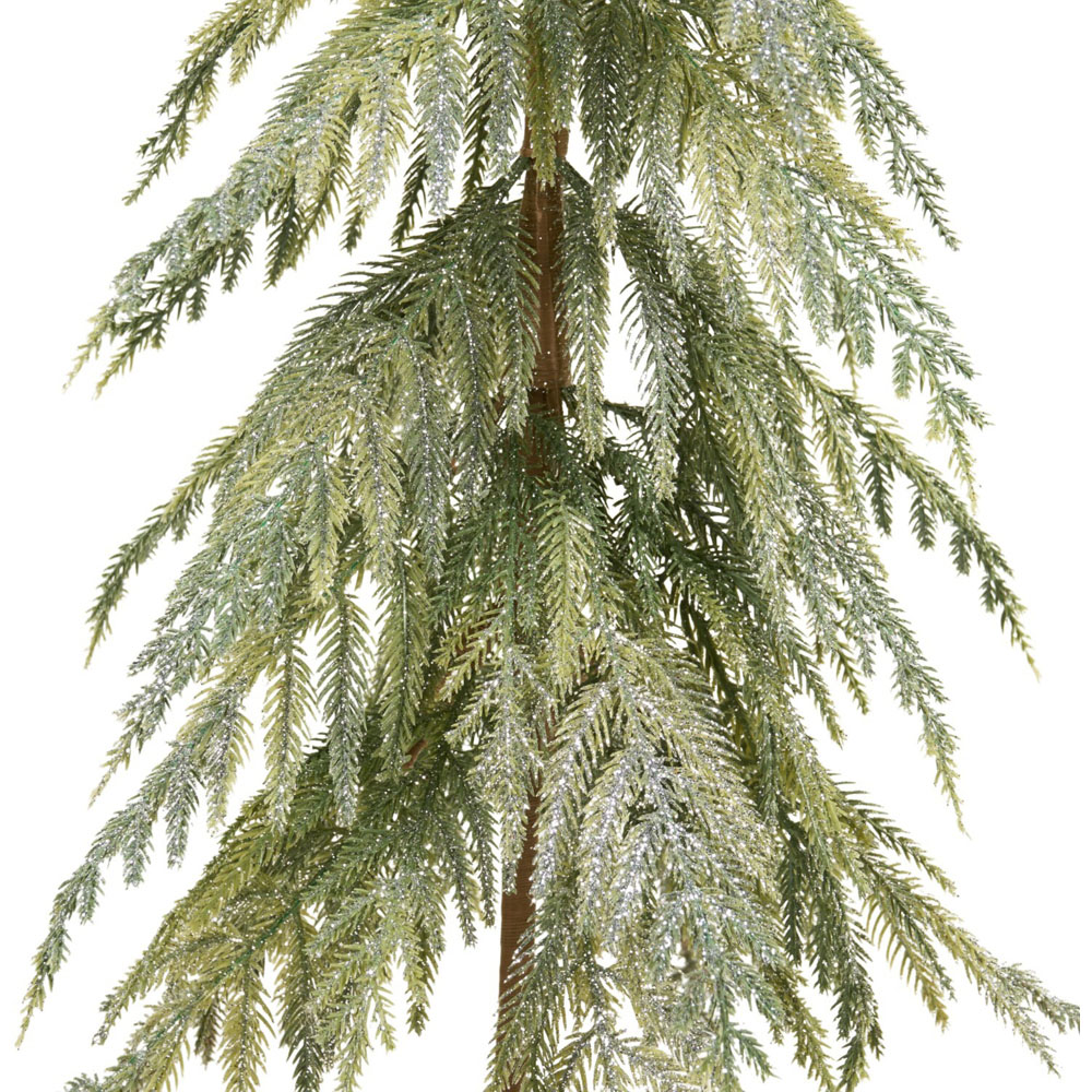 Scandi Tree on Log Decoration Image 5