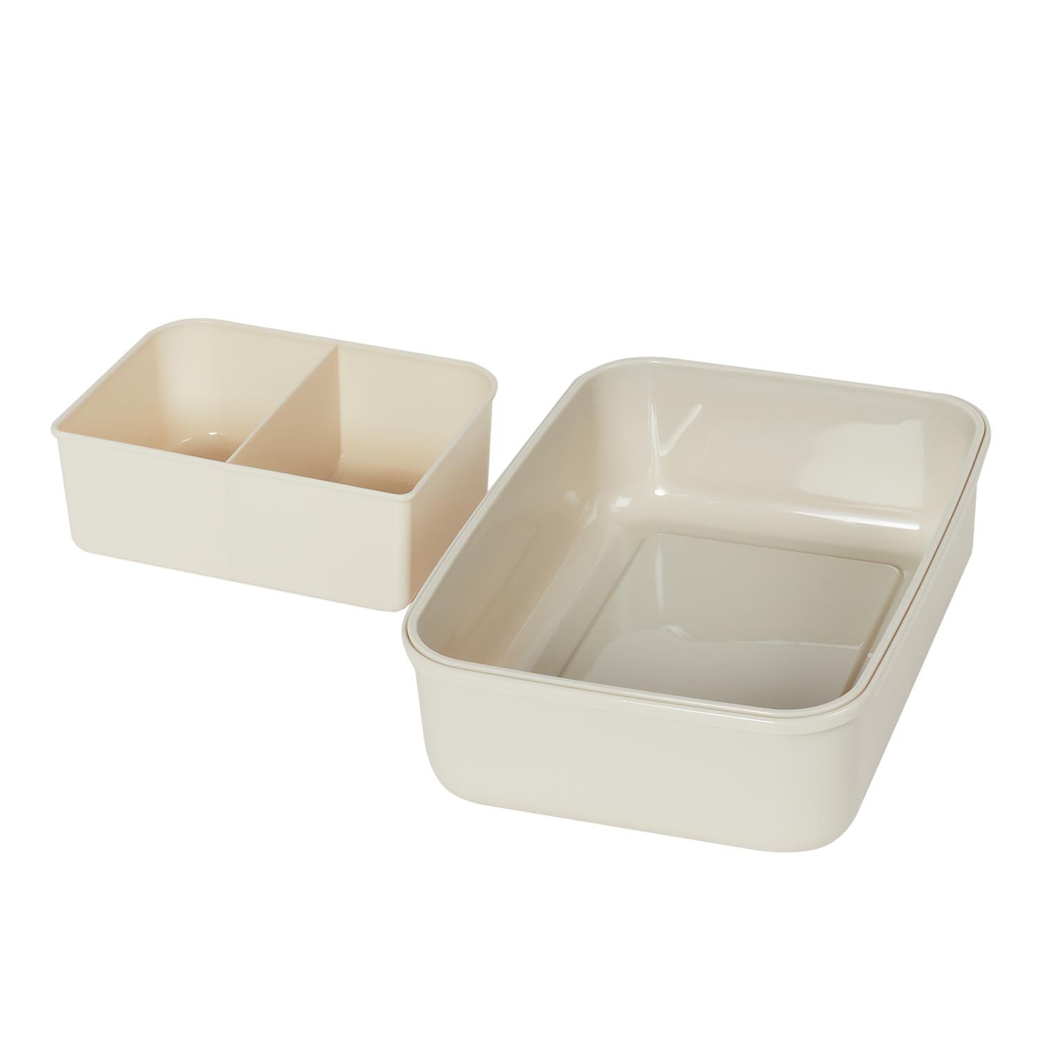 Compartment Lunch Box - White Image 4