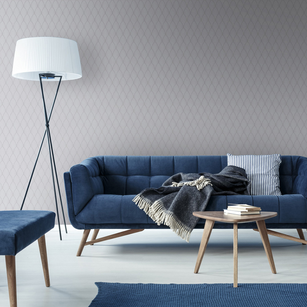 Boutique Bercy Gris Argent Wallpaper Image 3