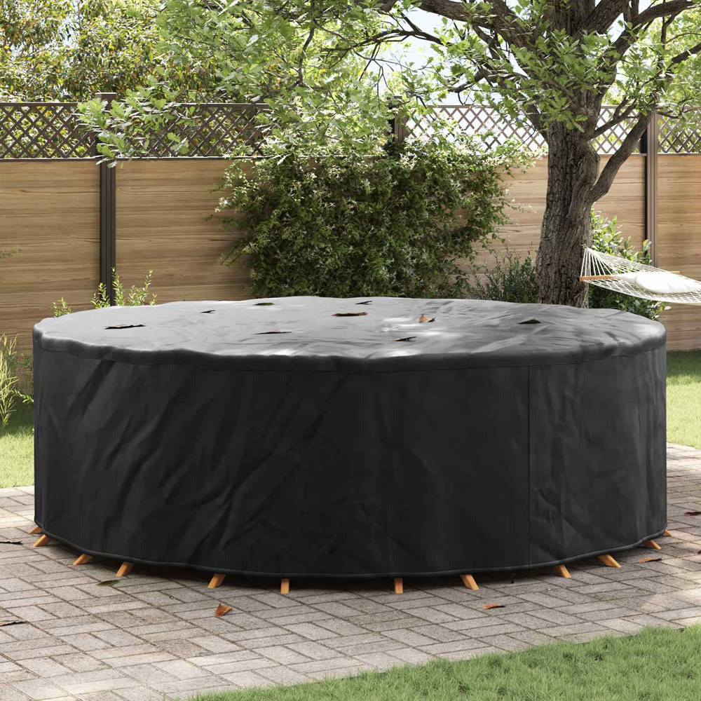 Walplus Round 210D Oxford Fabric Furniture Cover 279 x 279 x 105cm Image 2