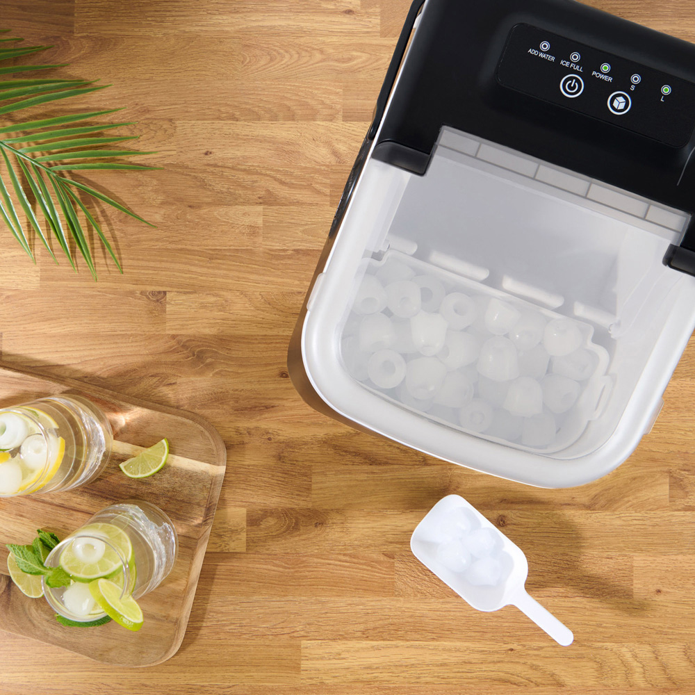 Kitchen Master Ice Cube Machine Black Image 6