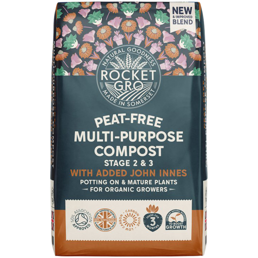 Thompson & Morgan RocketGro Multi-Purpose Compost Stage 2 and 3 40L Image 1