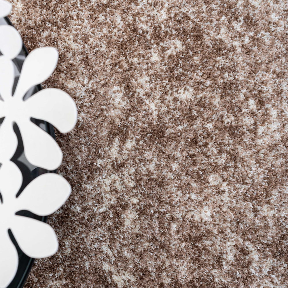 Kukoon Alder Beige Shaggy Rug 200 x 290cm Image 3