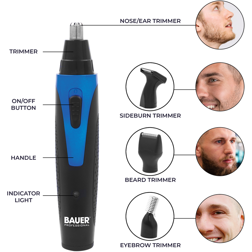 Bauer Multi-Function Rechargeable Trimmer Image 4