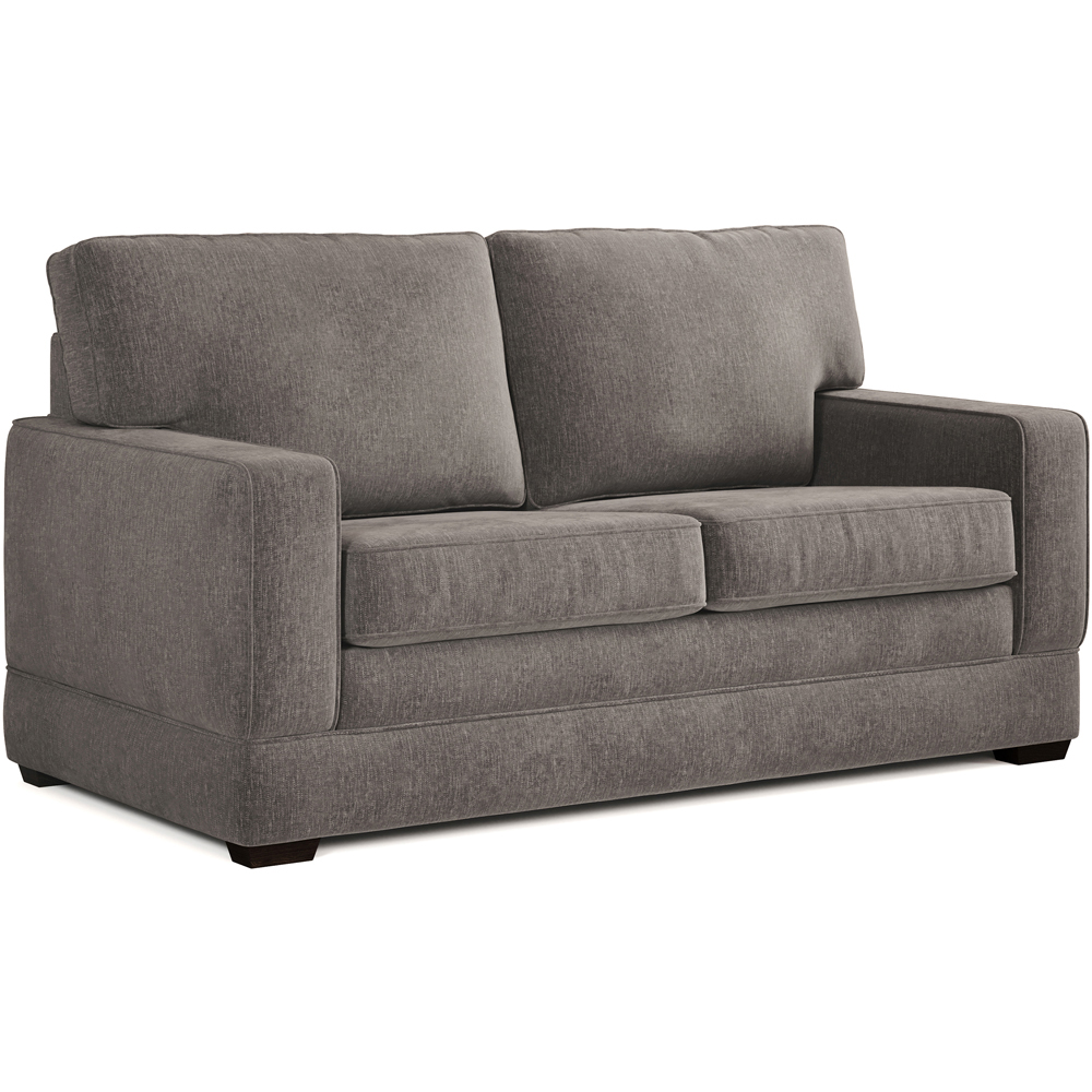 Jay-Be Urban 2 Seater Cosy Chenille Sketch Sofa Bed with e-Pocket Mattress Image 2