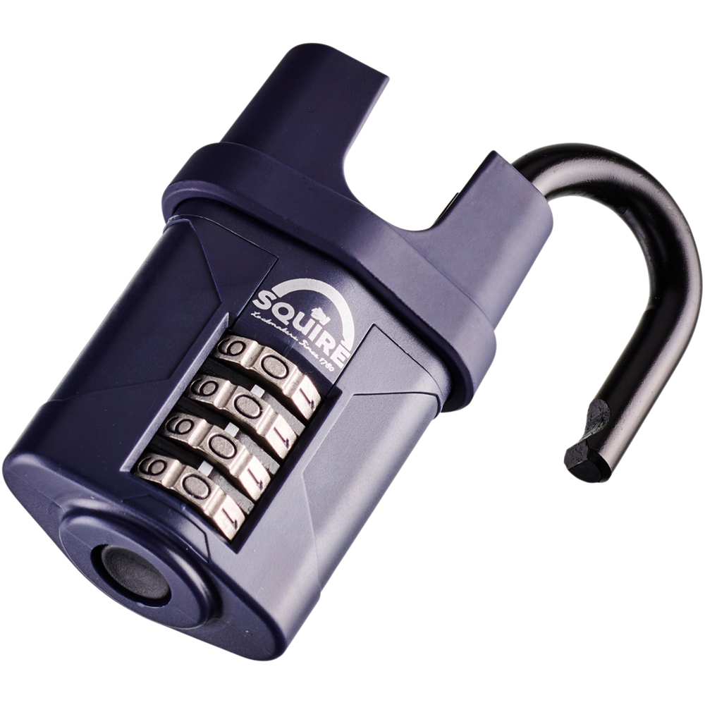 Squire 50mm 4 Wheel Combination Closed Shackle Padlock Image 3
