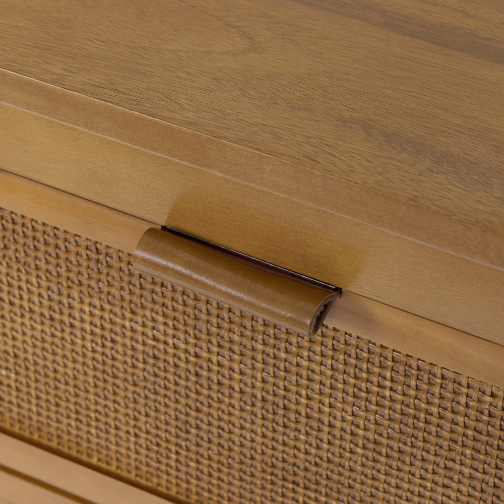Teamson Home Hatteras 5 Drawer Natural Dresser Image 6