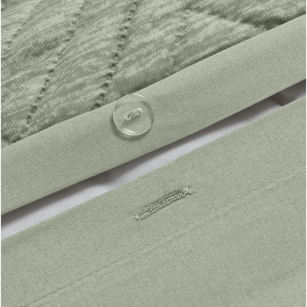 Home Republic Super King Size Hudson Fern Duvet Cover Set Image 2