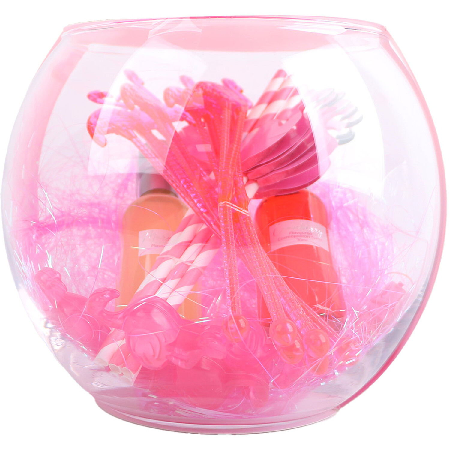 Cocktail Fishbowl with Accessories and Syrup Image 4