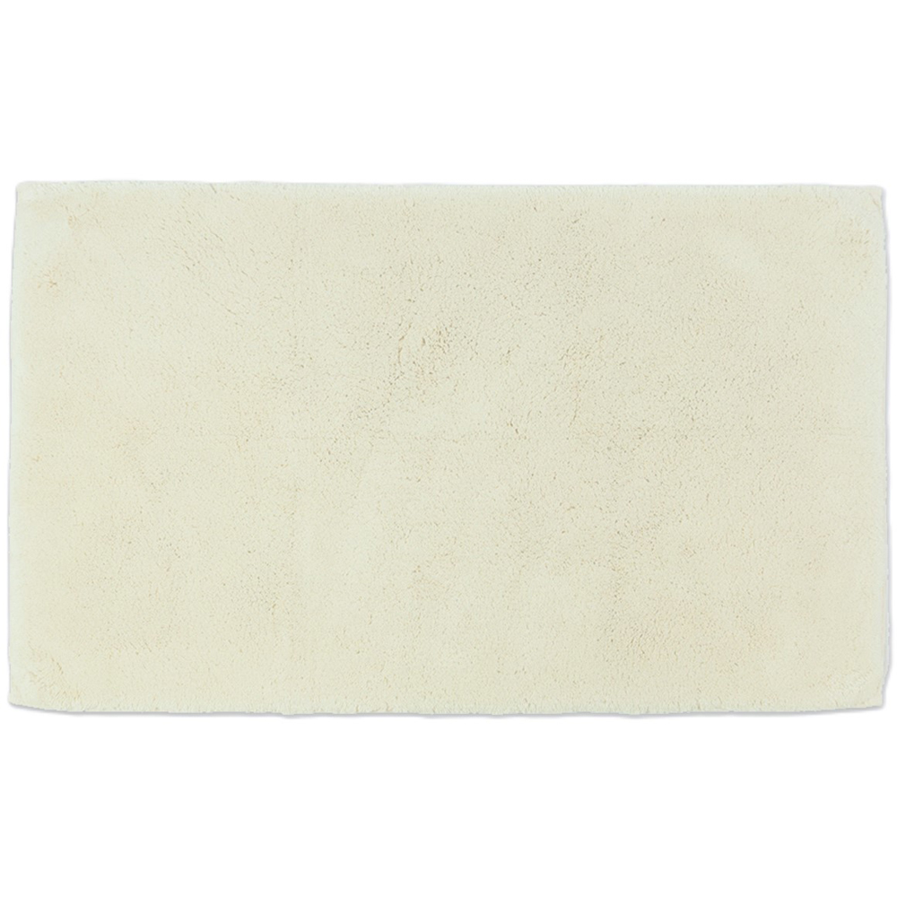 Allure Bath Fashions Hotel Luxury Cream Deep Pile Bath Mat 50 x 80cm Image 1
