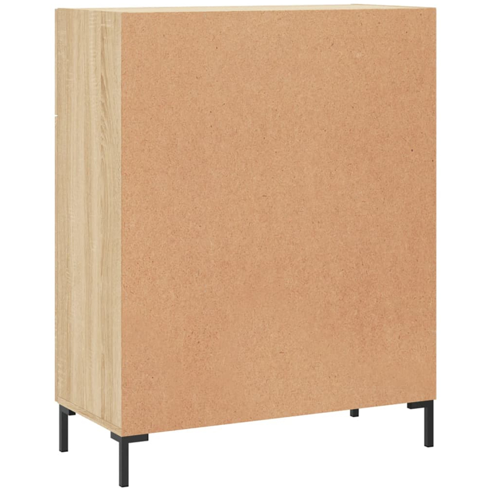 vidaXL 2 Door 2 Drawer Sonoma Oak Sideboard Image 8