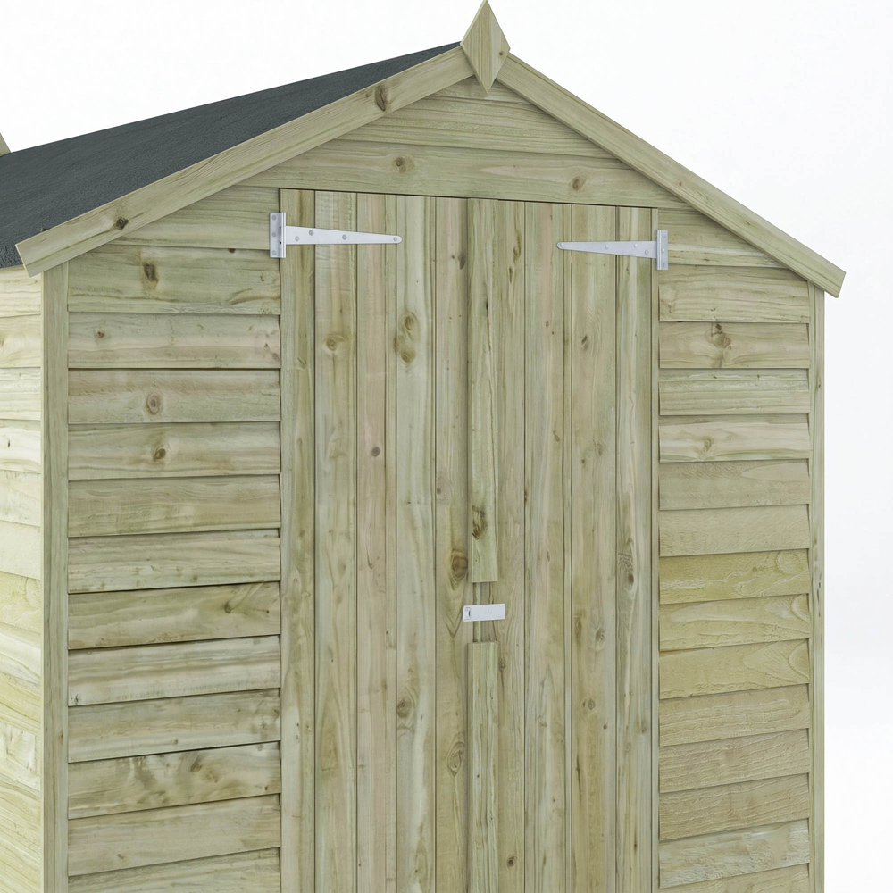 Mercia 10 x 6ft Double Door Overlap Apex Shed Image 6