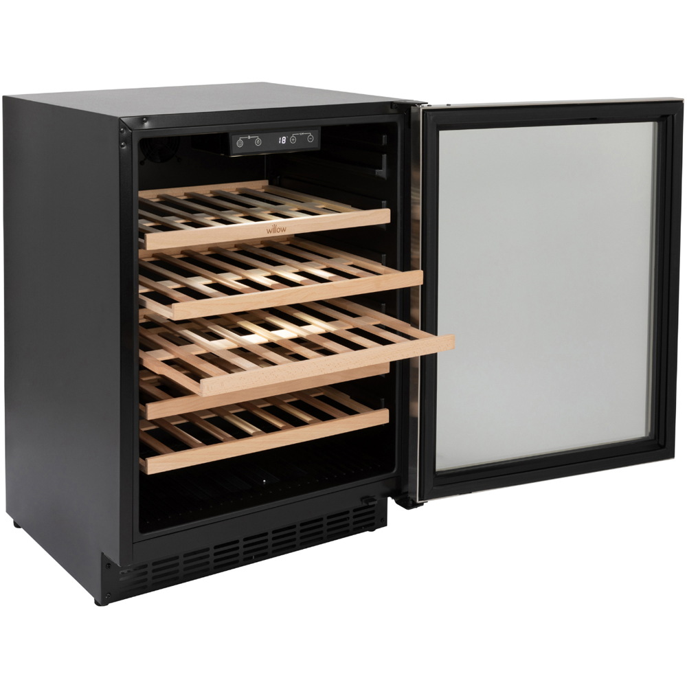 Willow Appliances W60WCSS Stainless Steel 142L Under Counter Wine Cooler Image 4