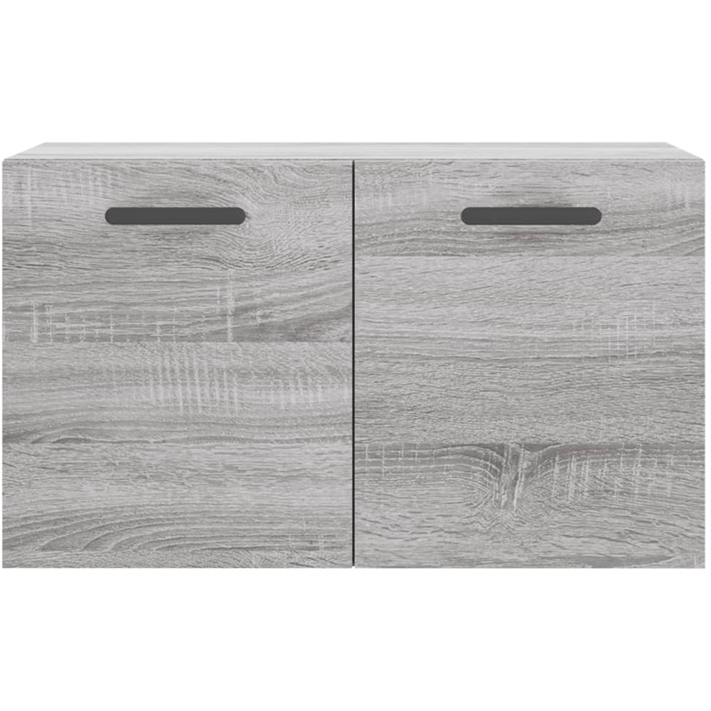 vidaXL 2 Door Grey Sonoma Oak Wall Cabinet Image 5
