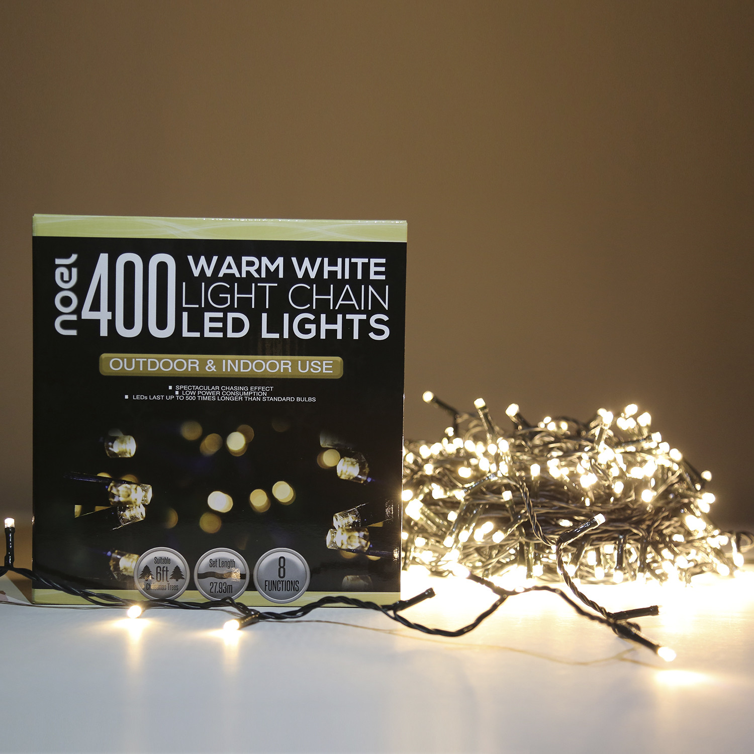 LED Light String - Warm White / 400 Image 2