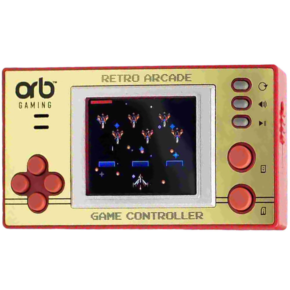 Thumbs Up Orb 150 Games Gold Retro Mini Handheld Gaming Console Image 1
