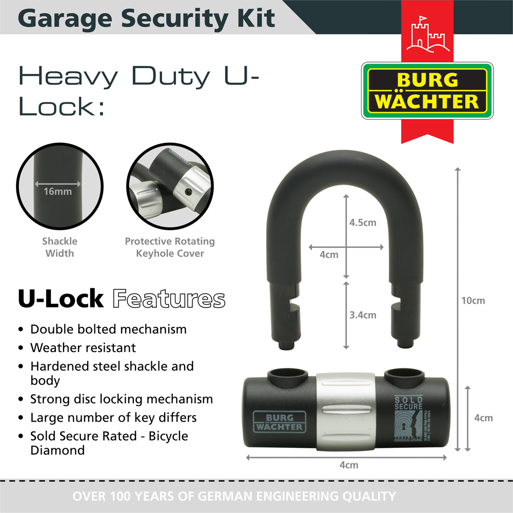Burg-Wachter Garage Security Kit Image 4