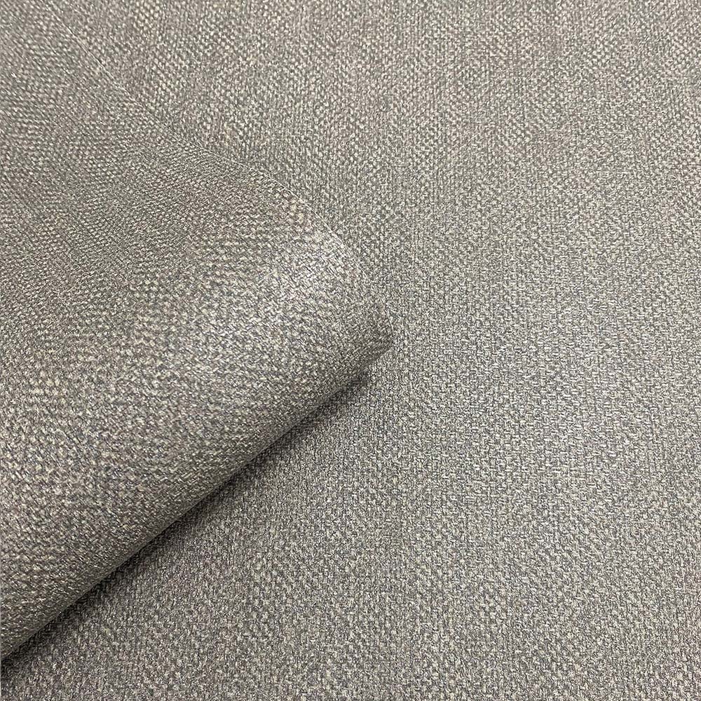 Muriva Venezia Fabric Texture Brown Wallpaper Image 2
