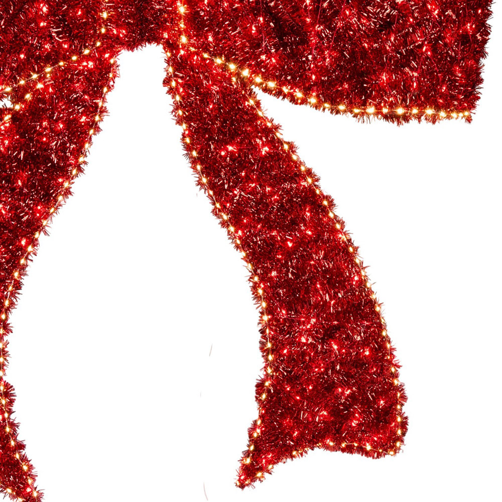 1160 LED Christmas Bow Decoration Image 6