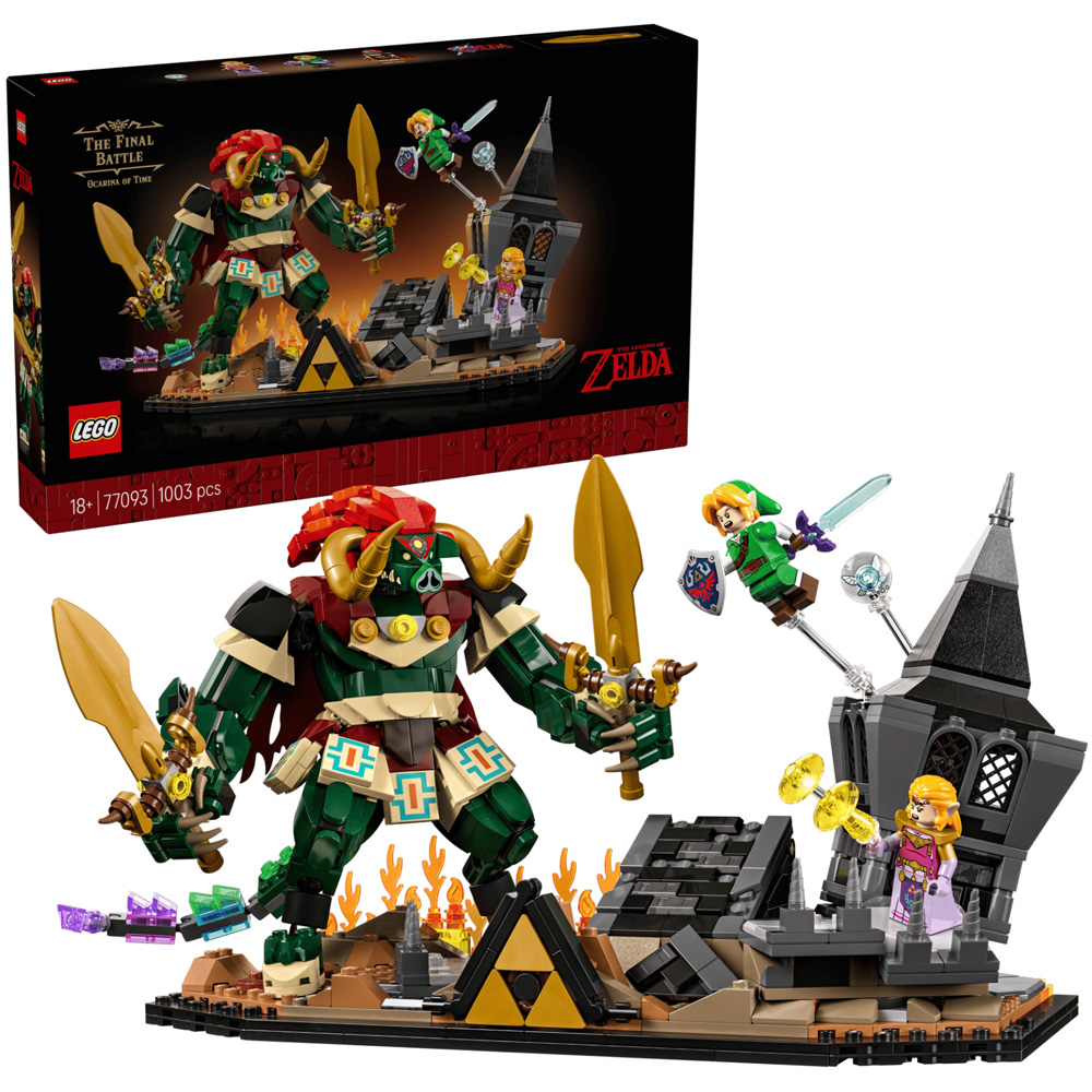 LEGO Gaming 77093 Ocarina of Time The Final Battle Building Set 1003 Piece Image 7