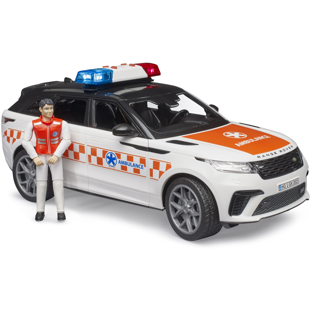 Bruder Range Rover Velar Emergency Vehicle with Driver Figure Image 2